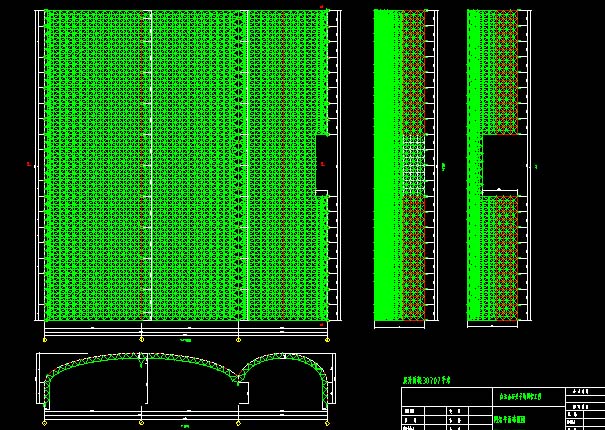 临沂驻马店确山县白云山料场网架